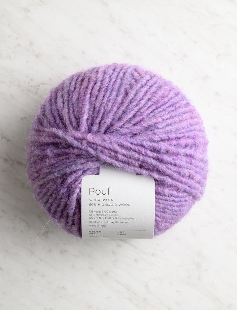 Pouf, Crocus Bud