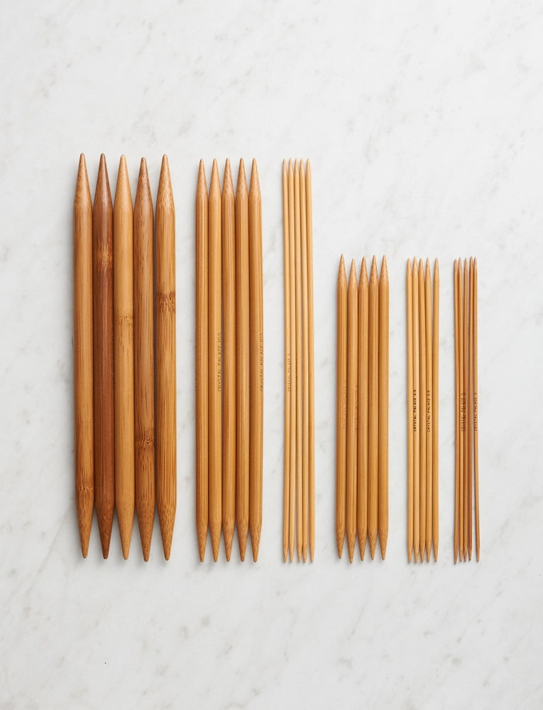 Double Pointed Bamboo Knitting Needles