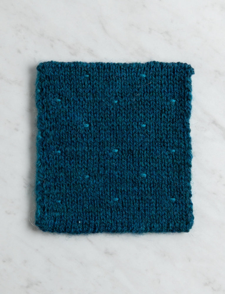 Dark Aquamarine + True Turquoise, Crib
