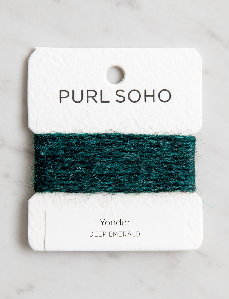 Yonder Color Cards, Deep Emerald