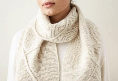 Delicate Cable Scarf