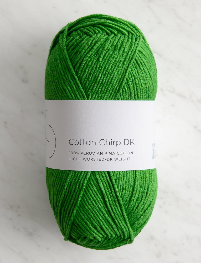 Cotton Chirp DK, 100-Gram Balls, Dill Pickle