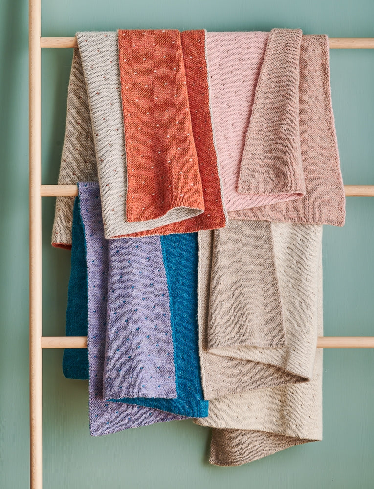 Pink Dawn + Peony Pink, Throw
