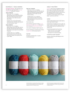 Easy Heel Colorblock Socks in Fine Print