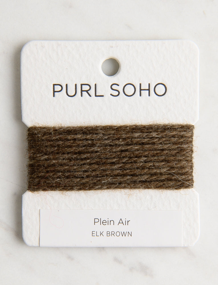 Plein Air Color Cards, Elk Brown