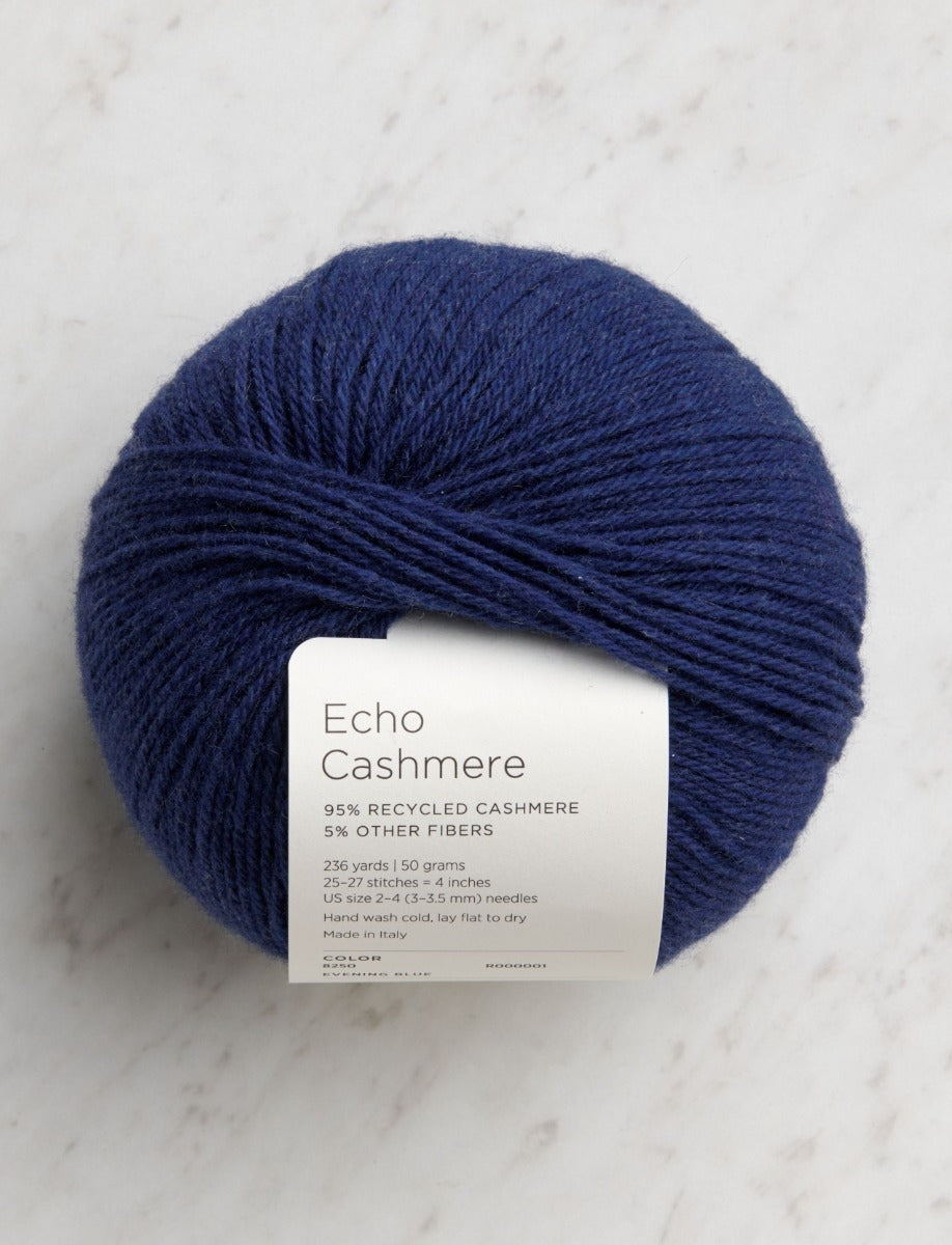 Echo Cashmere, Evening Blue