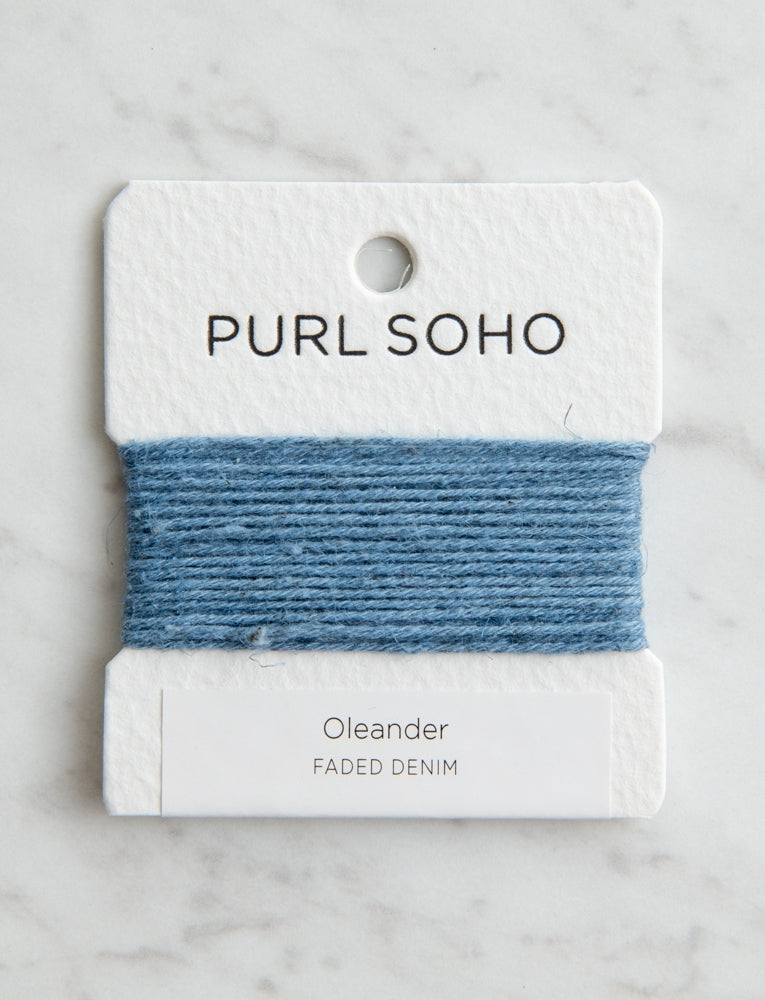 Oleander Color Cards, Faded Denim
