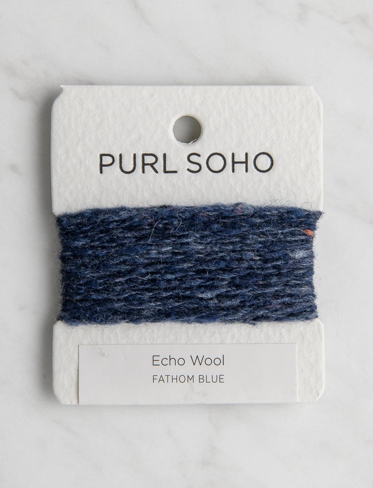 Echo Wool Color Cards, Fathom Blue