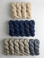 Color Study Blanket Bundle, Fjord, Throw
