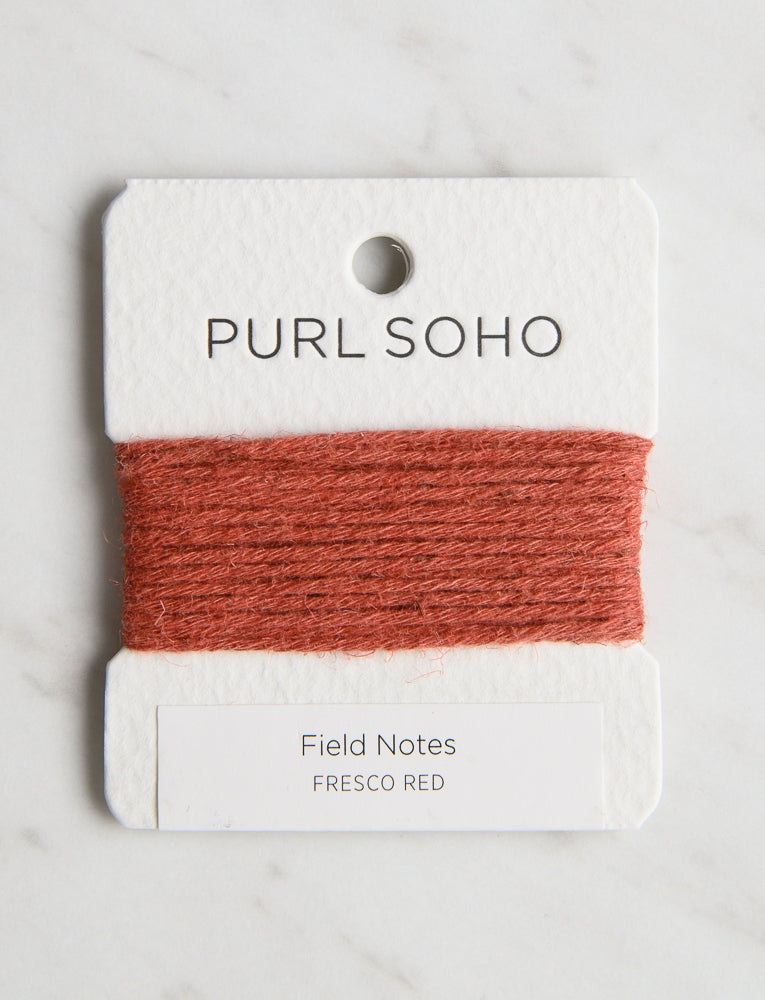 Field Notes Color Cards, Fresco Red