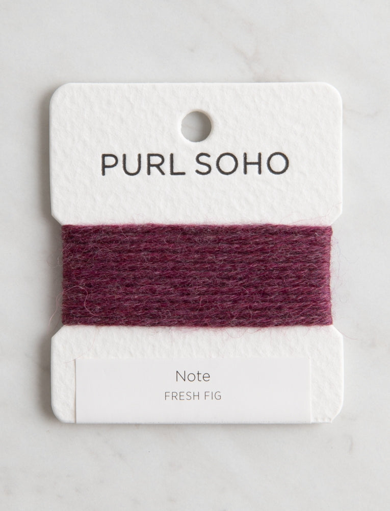 Note Color Cards, Fresh Fig