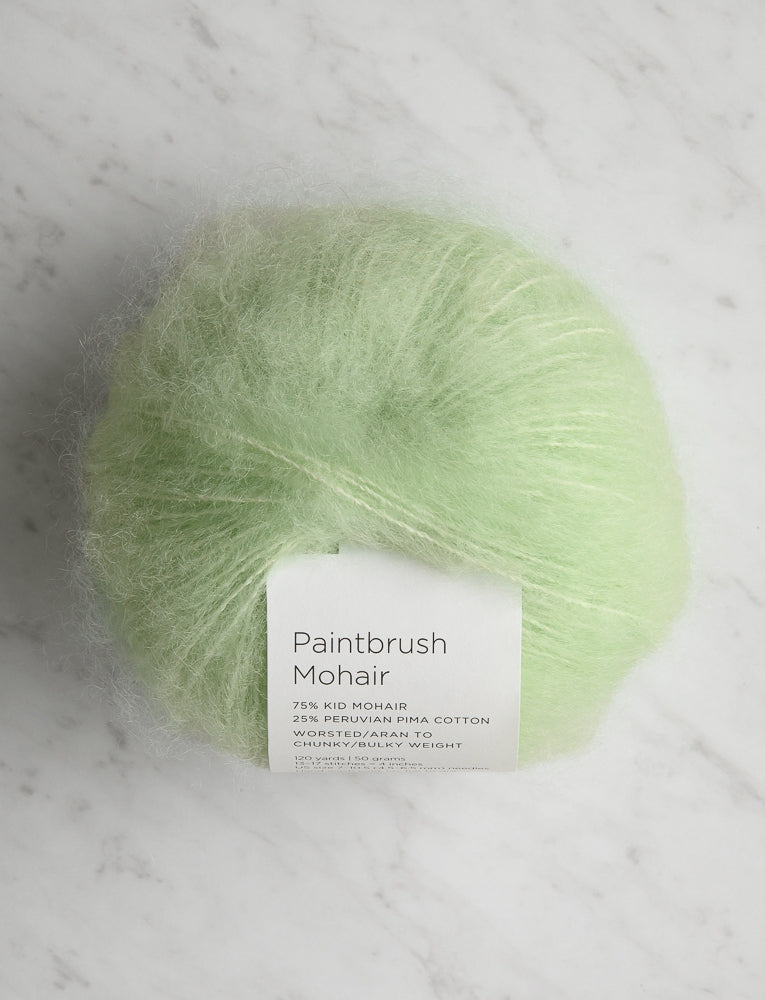 Paintbrush Mohair, Fresh Honeydew