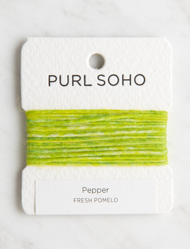Pepper Color Cards, Fresh Pomelo