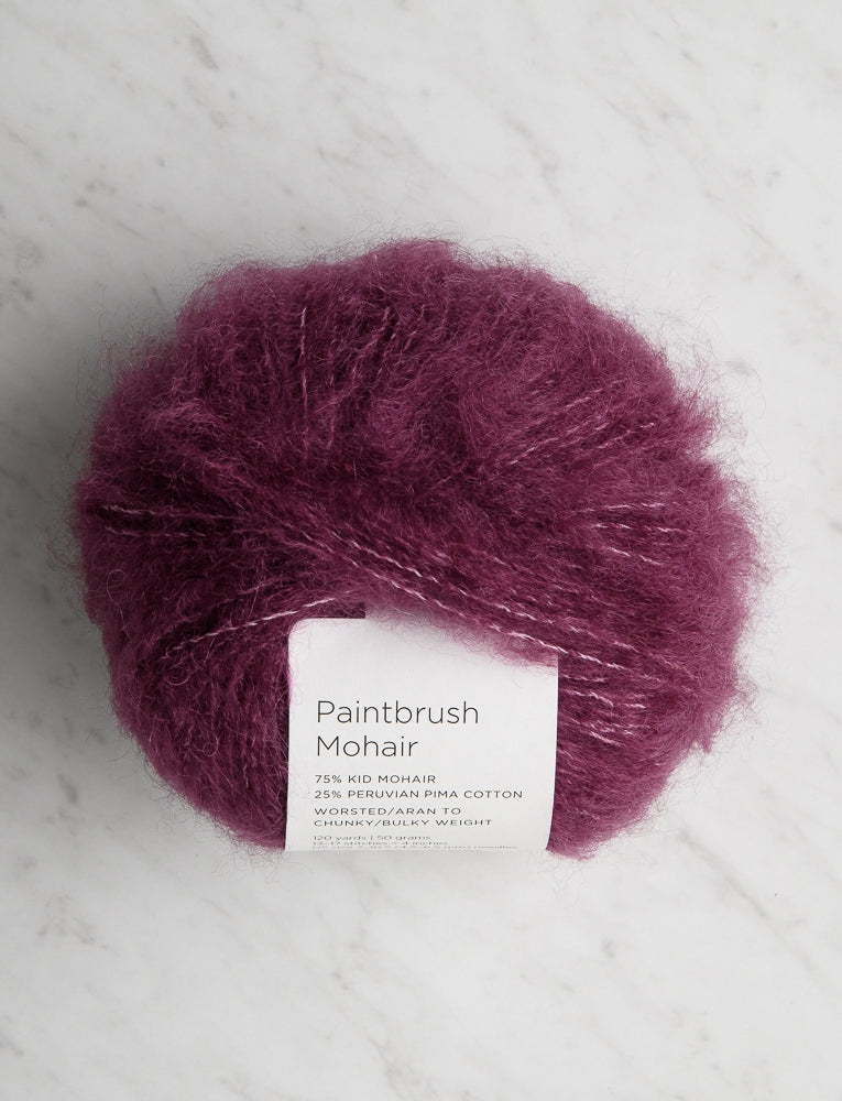 Paintbrush Mohair, Fresh Radicchio
