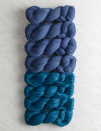 Wide Rib Wrap Bundle, Freshwater Blue + Cerulean Sea