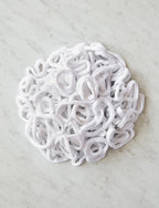 Traditional Potholder Loom + Loops, White, 7-inch Loops only