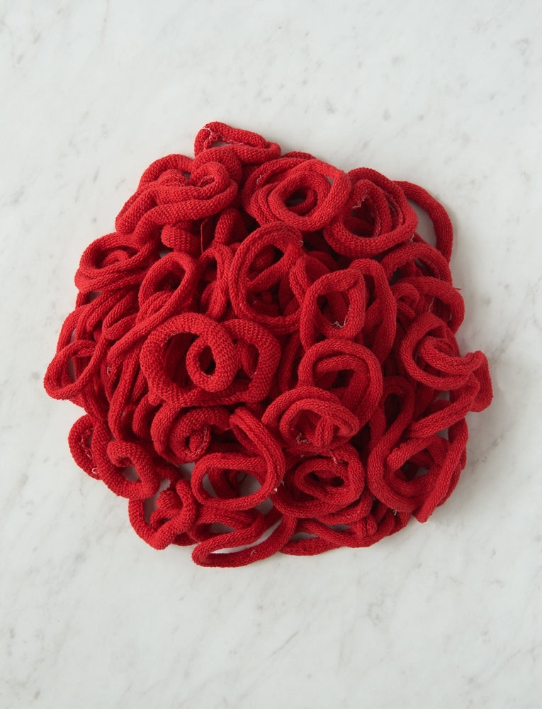 Traditional Potholder Loom + Loops, Red, 7-inch Loops only