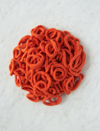 Pro Potholder Loom + Loops, Orange, 10-inch Loops only
