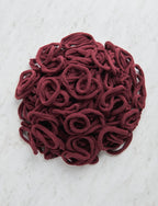 Traditional Potholder Loom + Loops, Burgundy, 7-inch Loops only