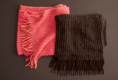 Fringe-As-You-Go Scarf