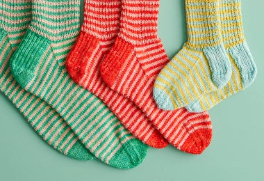 Fun Striped Socks