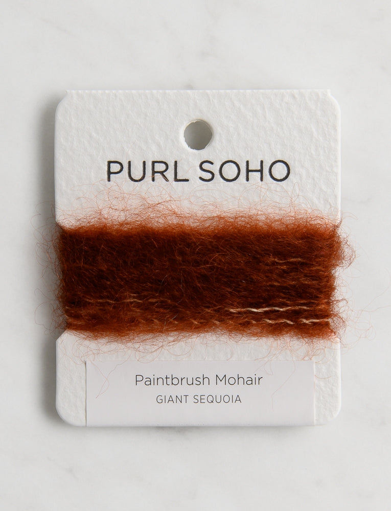 Paintbrush Mohair Color Cards, Giant Sequoia