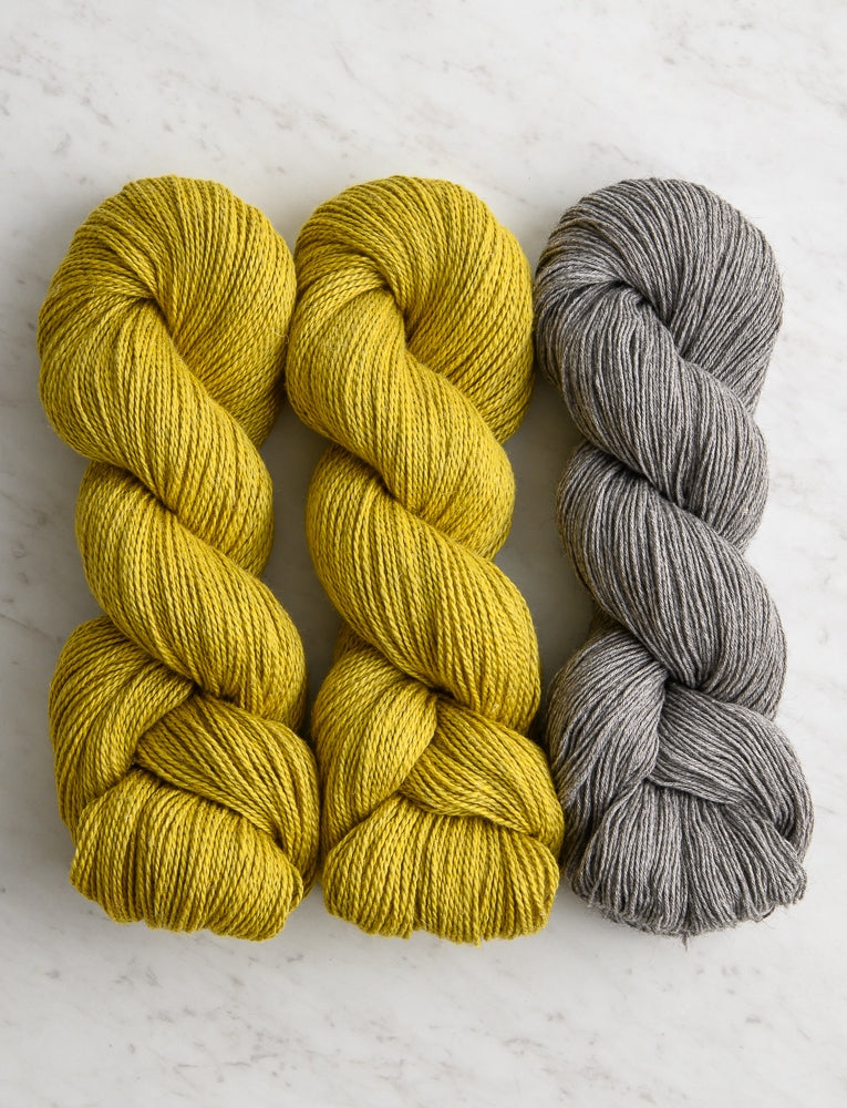Sunday Dinner Dishtowels Bundle, Gold Dust + Beech Bark