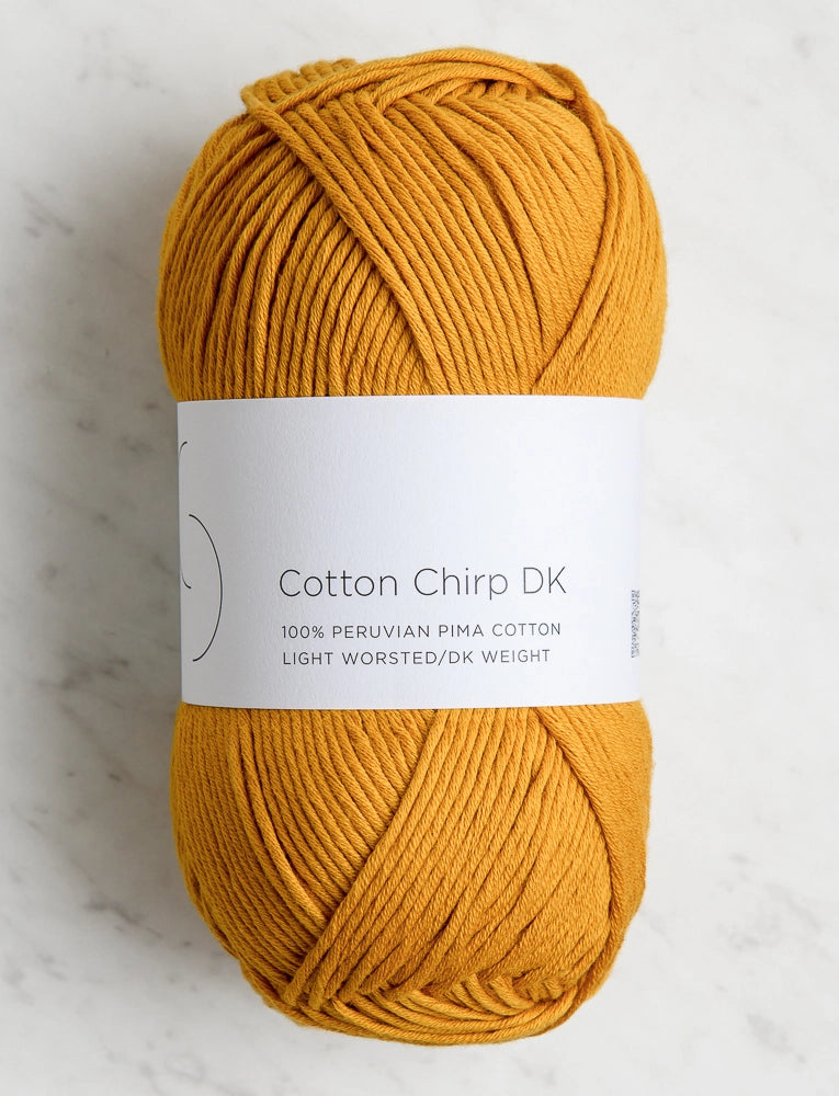 Cotton Chirp DK, 100-Gram Balls, Golden Honey