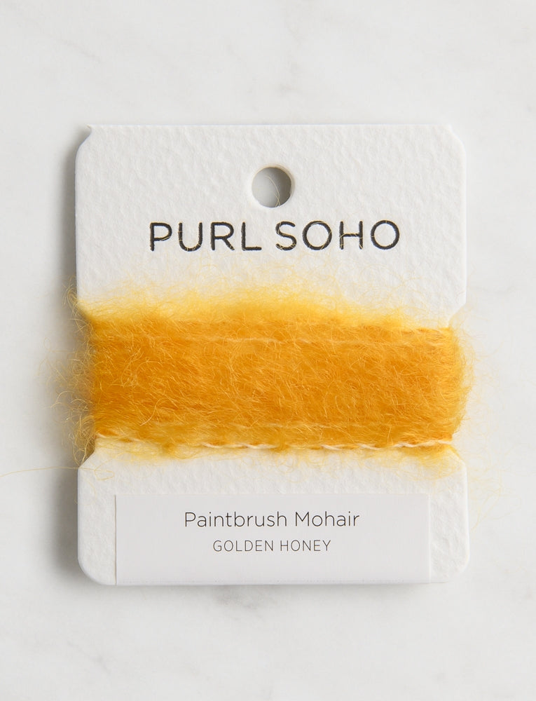 Paintbrush Mohair Color Cards, Golden Honey