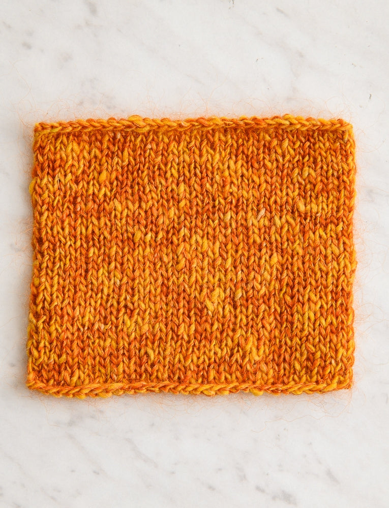 Golden Meadow + Alizarin Orange