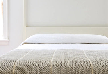 Granny Stripe Blanket in Cotton Pure