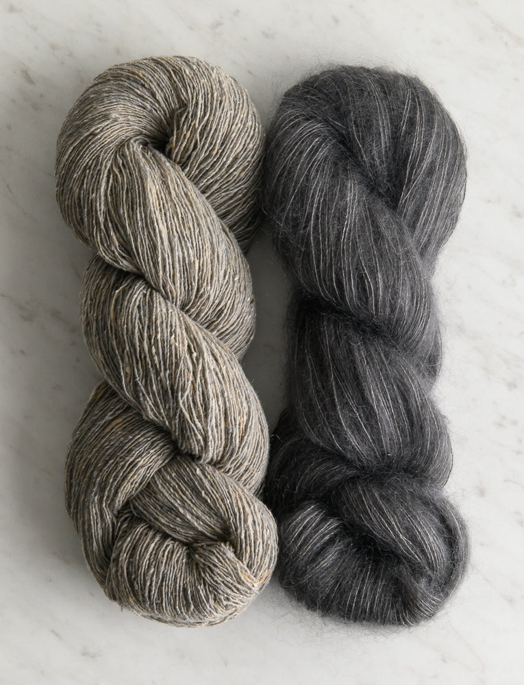 Classic Knit Beret Bundle, Gray Ember + Gray Quartz