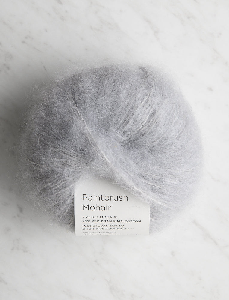 Paintbrush Mohair, Gray Owl