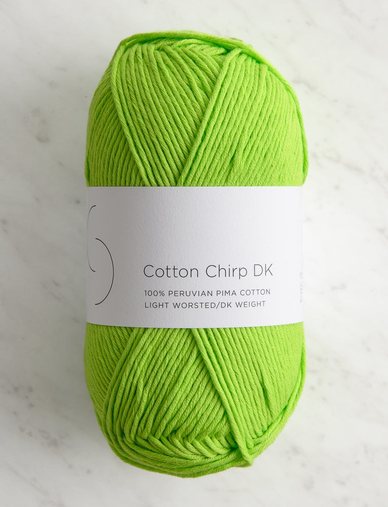 Cotton Chirp DK, 100-Gram Balls, Green Pomelo