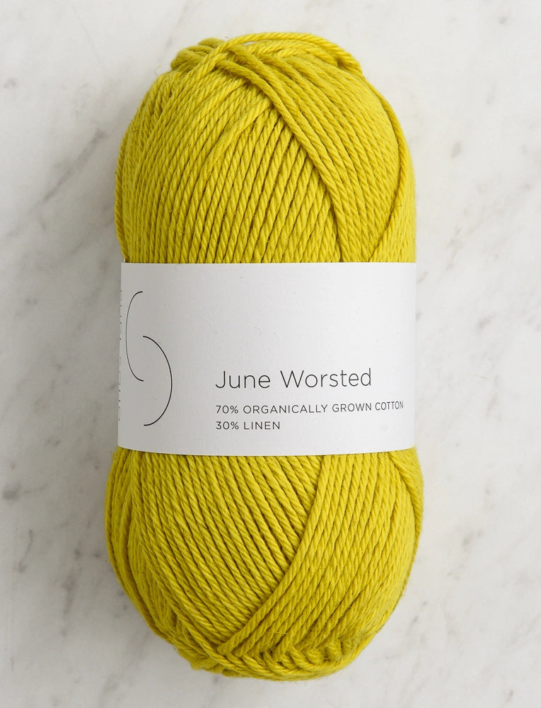 June Worsted, Greenfinch Yellow