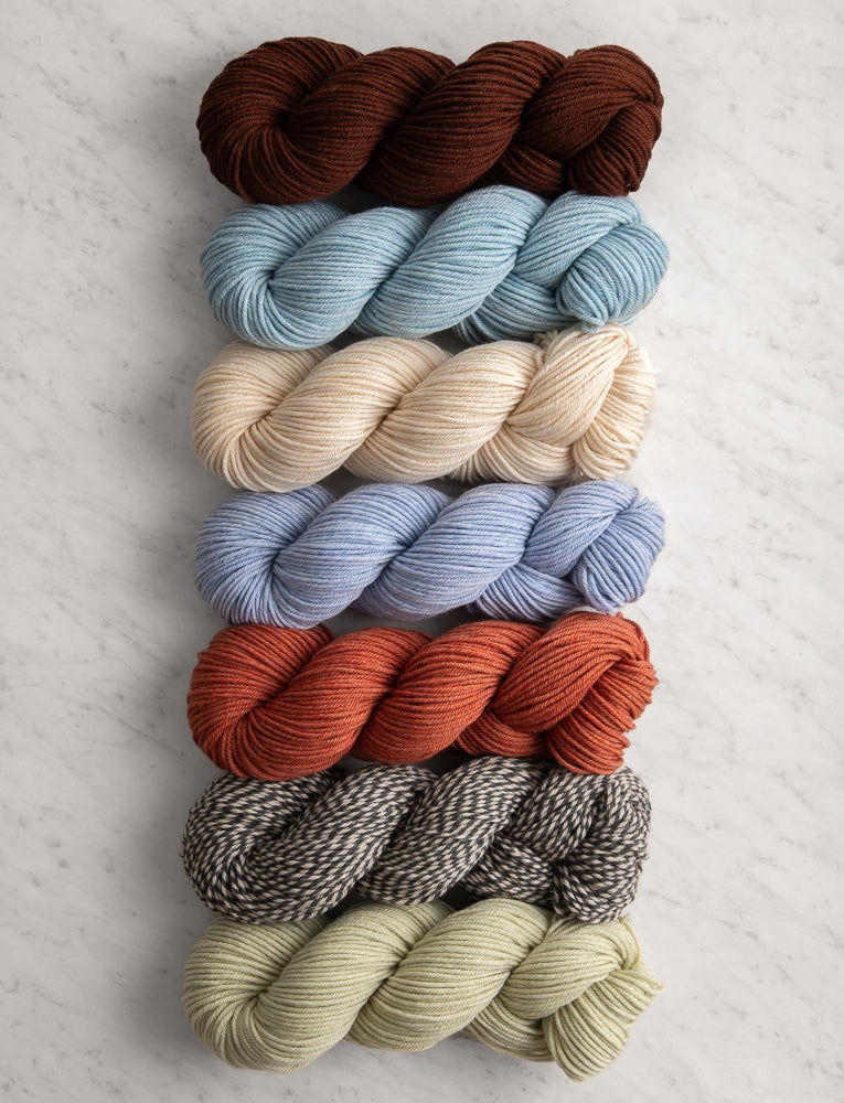 Super Easy Baby Blanket In Daily Wool Worsted Bundle, Haberdashery