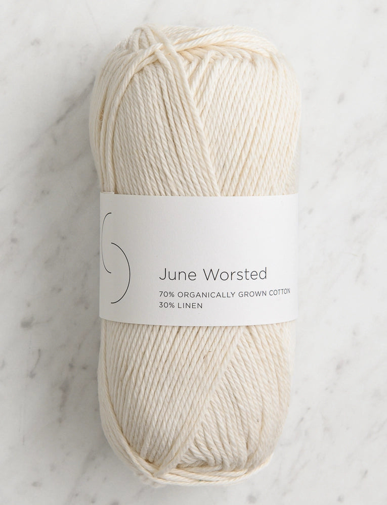 June Worsted, Heirloom White