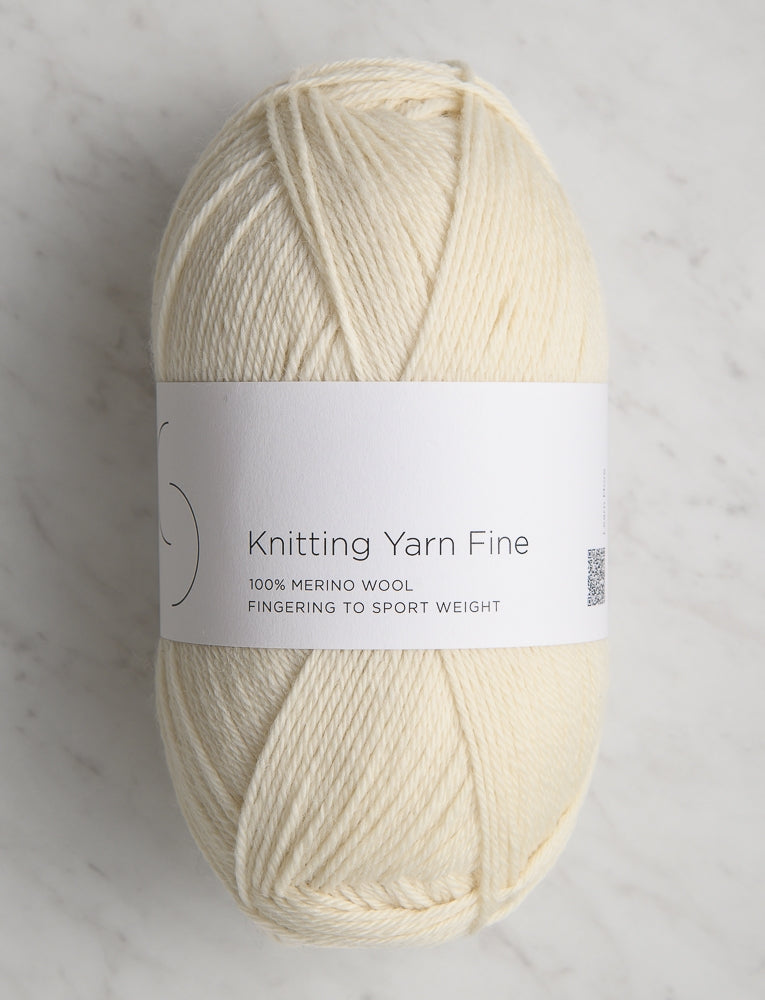 Knitting Yarn Fine, Heirloom White