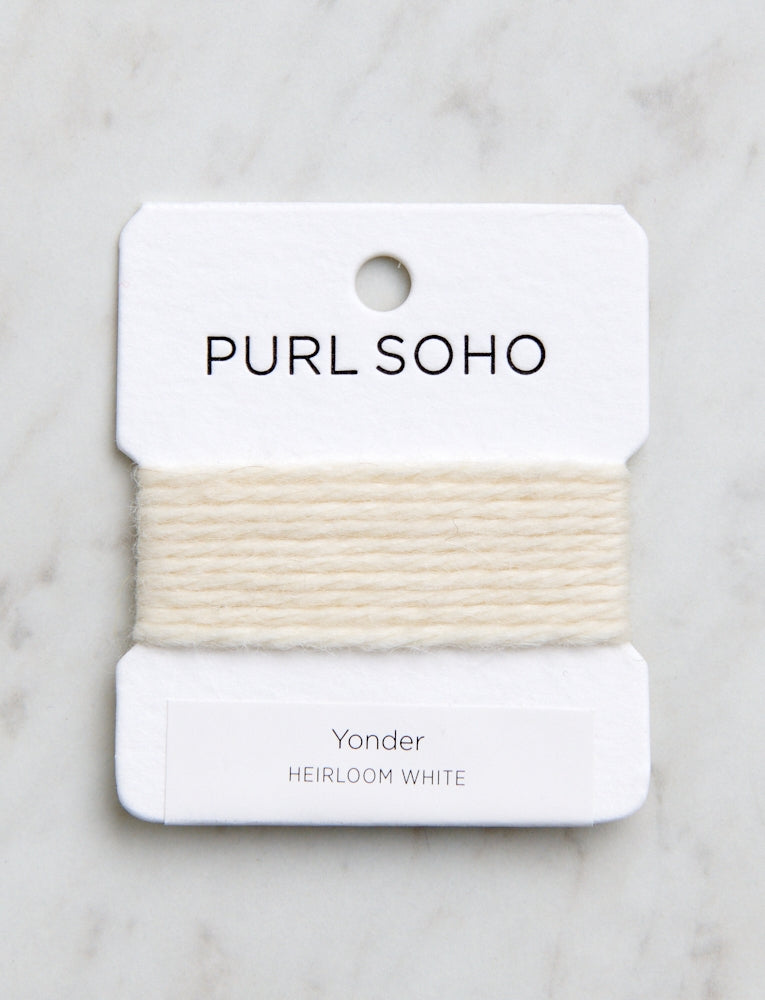 Yonder Color Cards, Heirloom White
