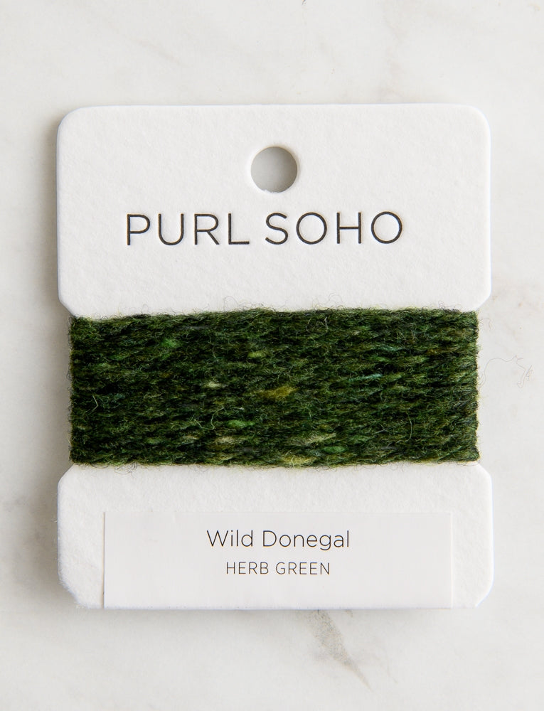 Wild Donegal Color Cards, Herb Green