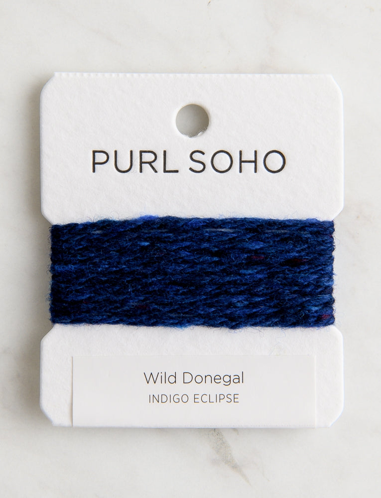 Wild Donegal Color Cards, Indigo Eclipse