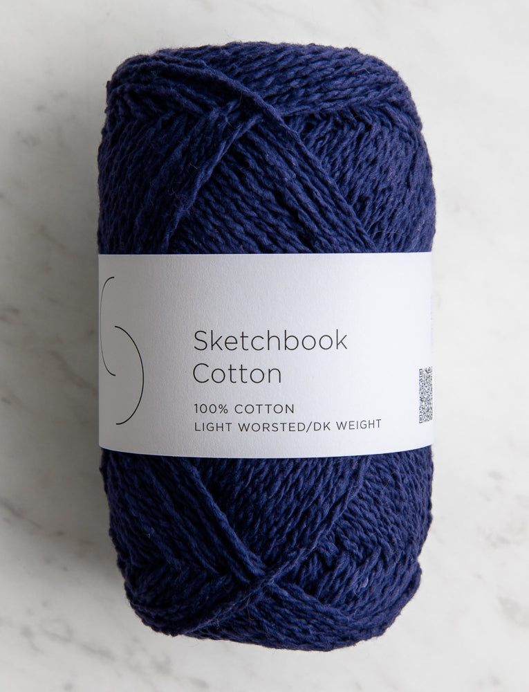 Sketchbook Cotton, Inlet Blue