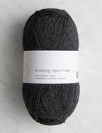 Knitting Yarn Fine, Iron Gray