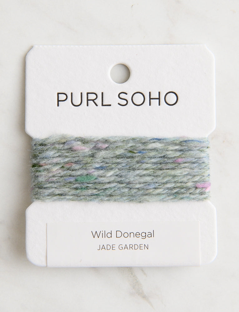 Wild Donegal Color Cards, Jade Garden