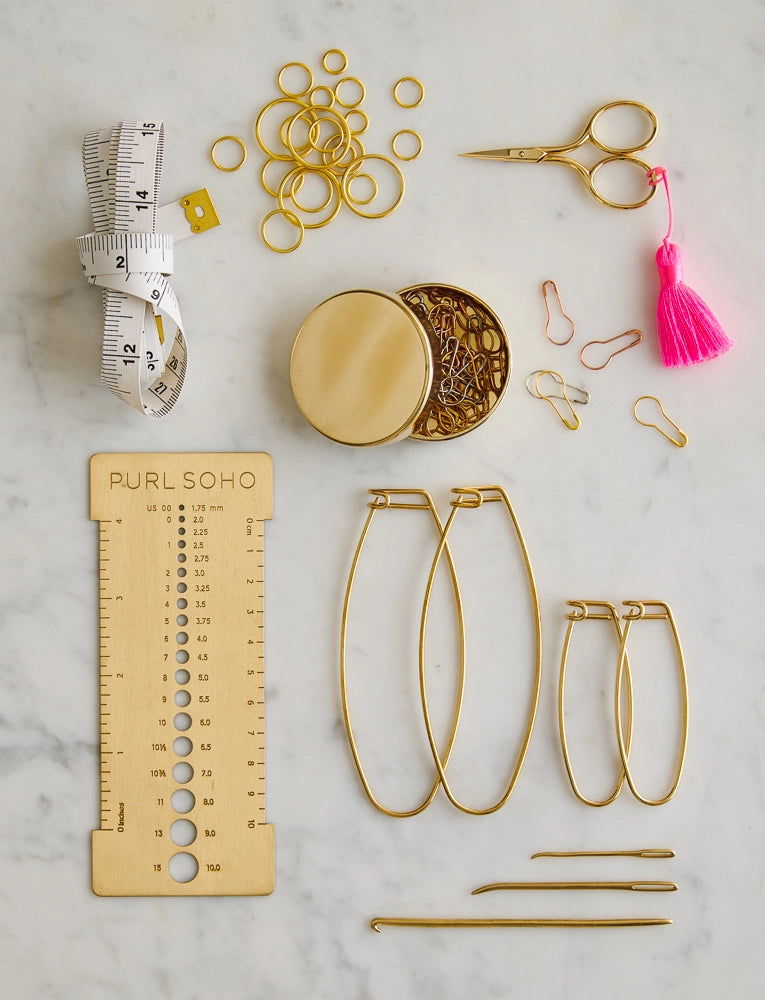 Knitter's Brass Tool Kit