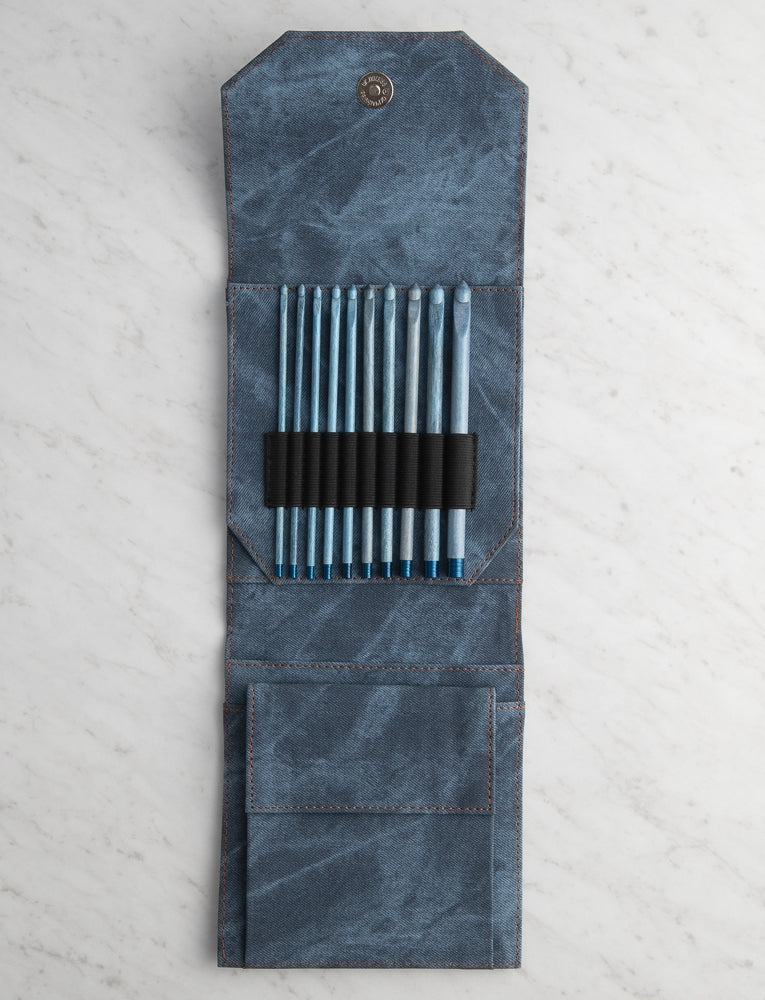 Indigo Crochet Hook Set