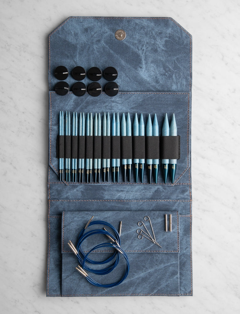 5 Inch Indigo Interchangeable Set