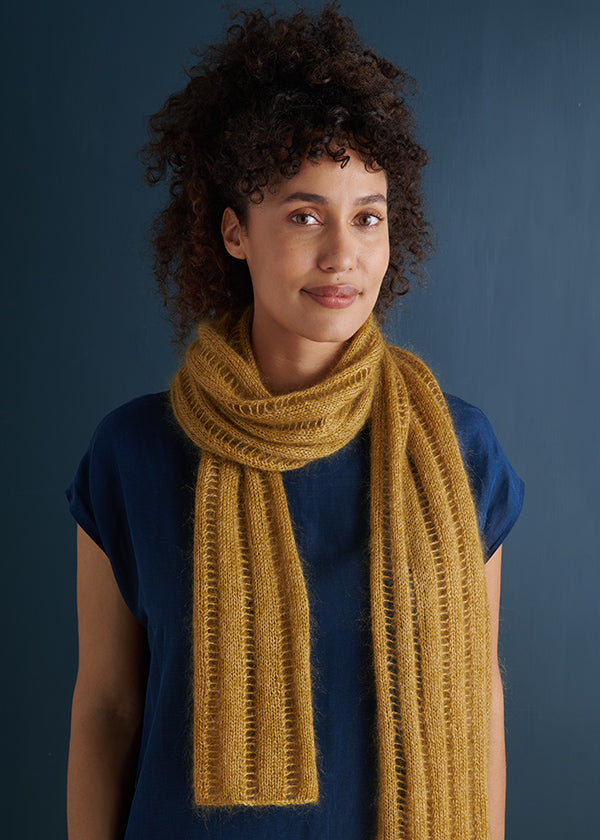 Lace Column Wrap