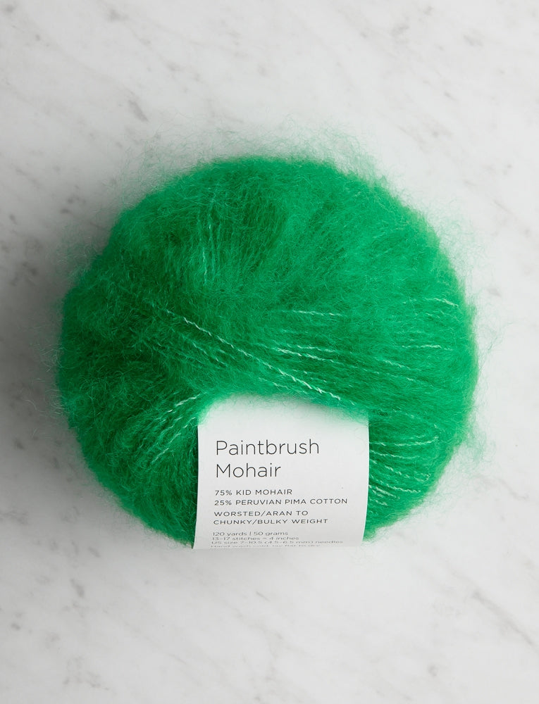 Paintbrush Mohair, Lawn Green