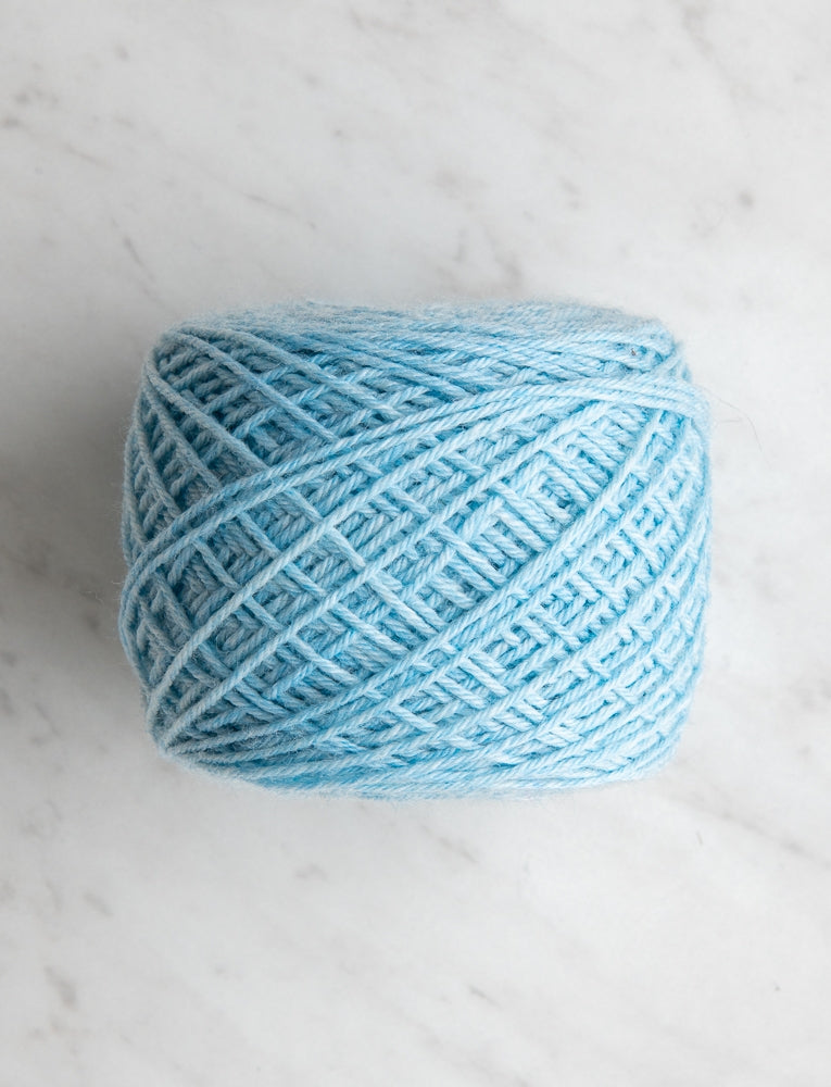 Stormy Superwash Sock, Light Cerulean